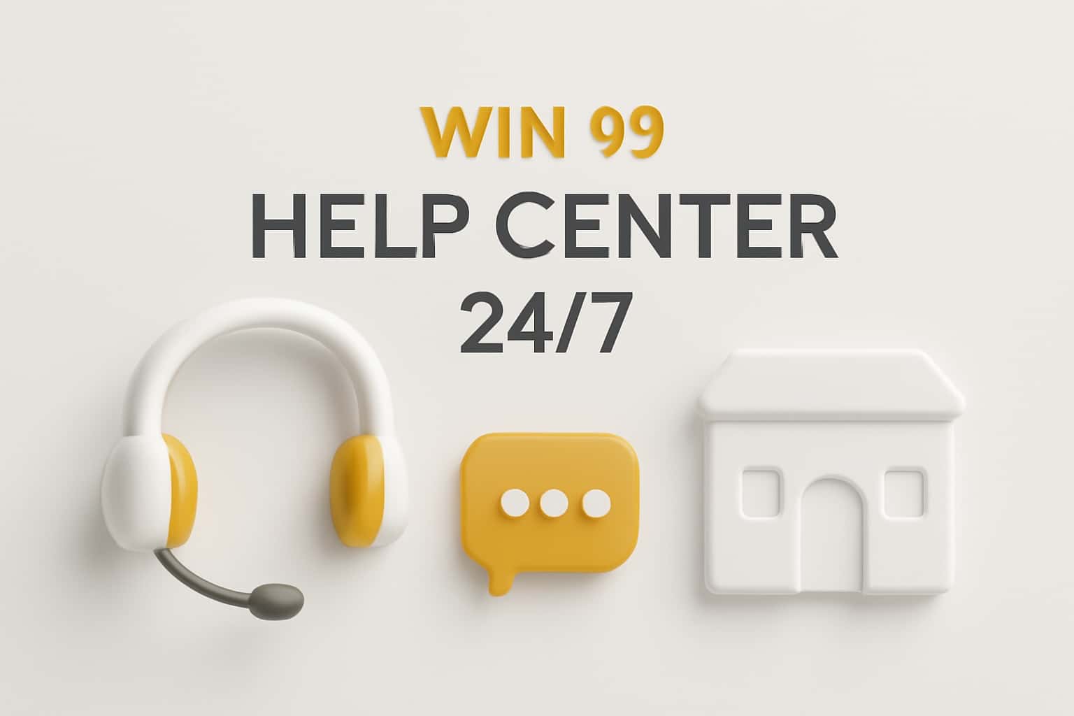 Win 99 Help Center 24/7 Interface