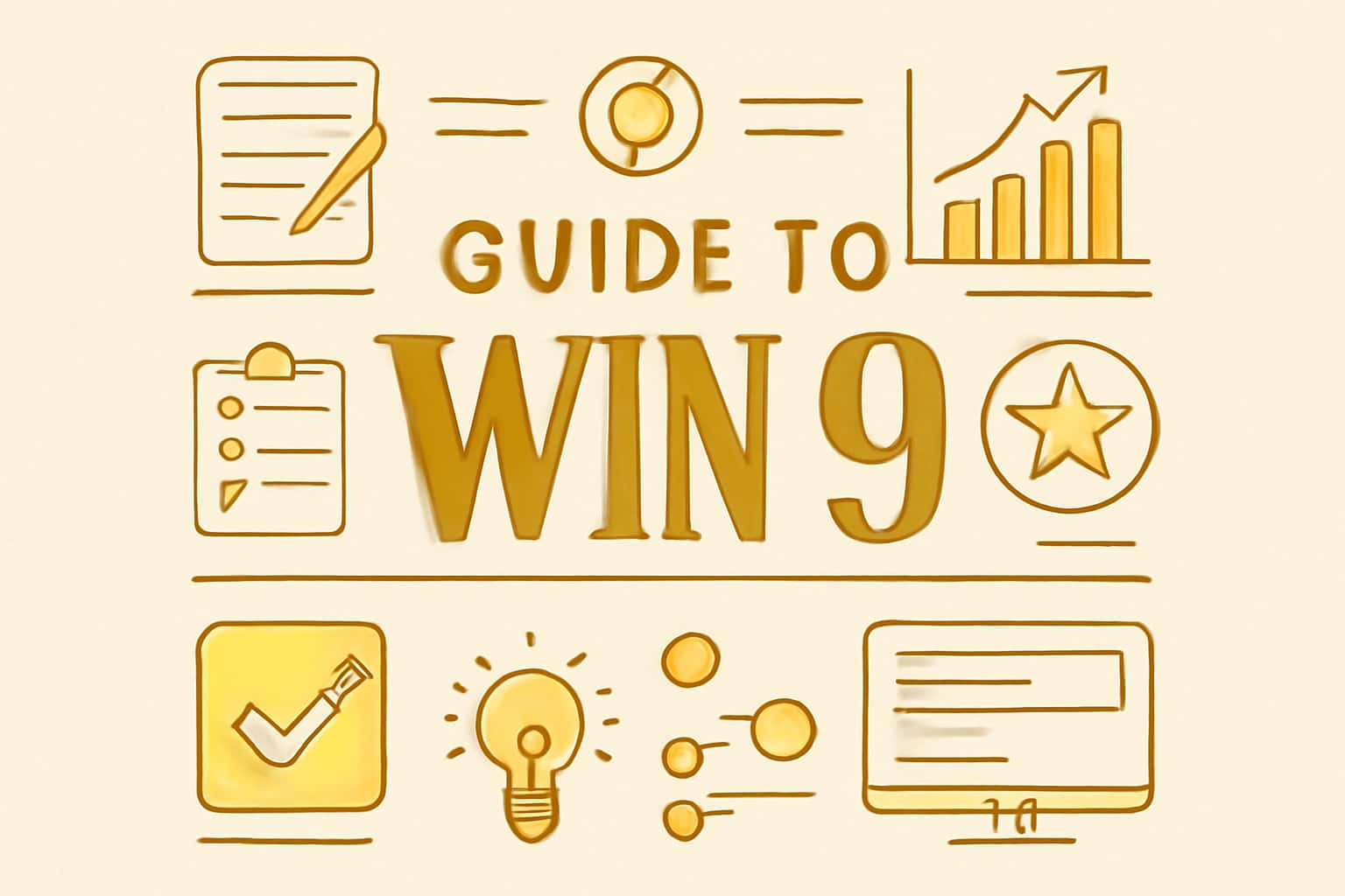 An informative scene depicting the features of Win 99.