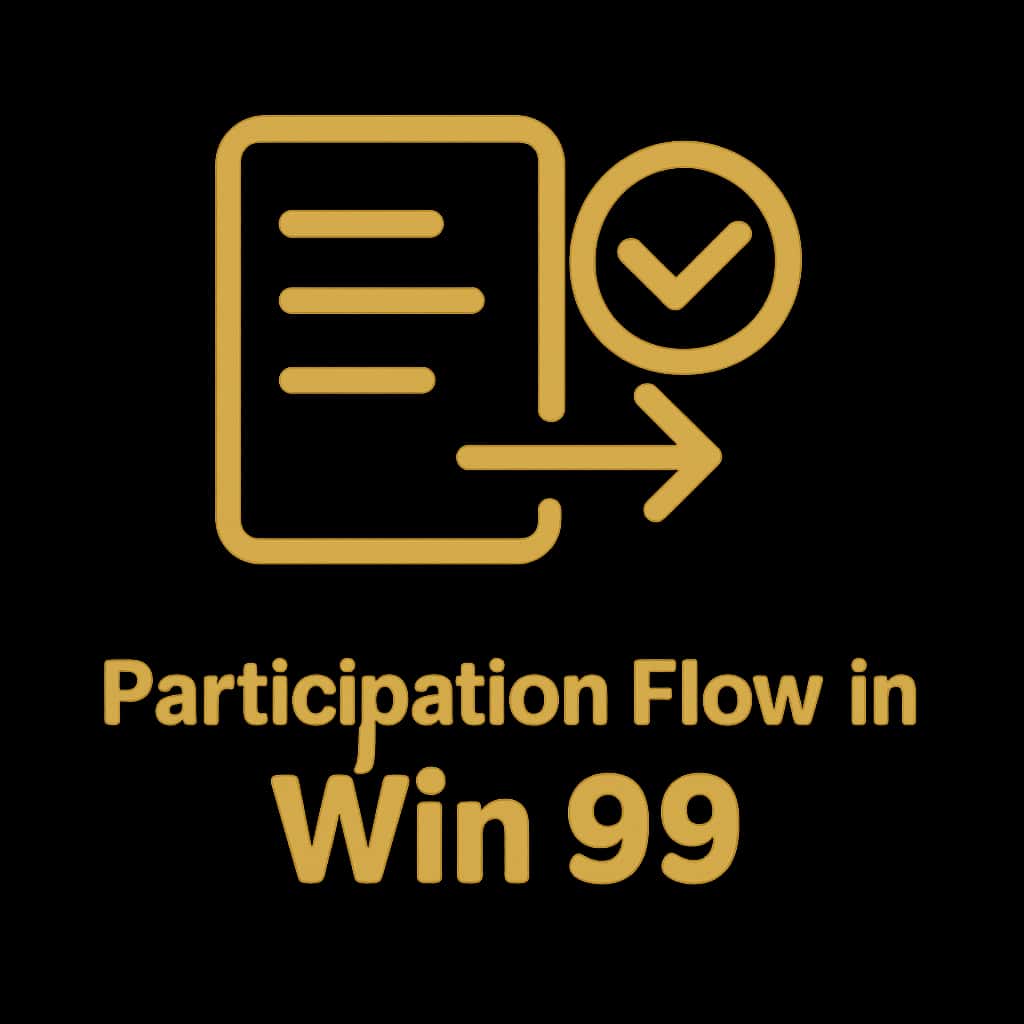 An icon symbolizing the support for Participation Flow in Win 99.