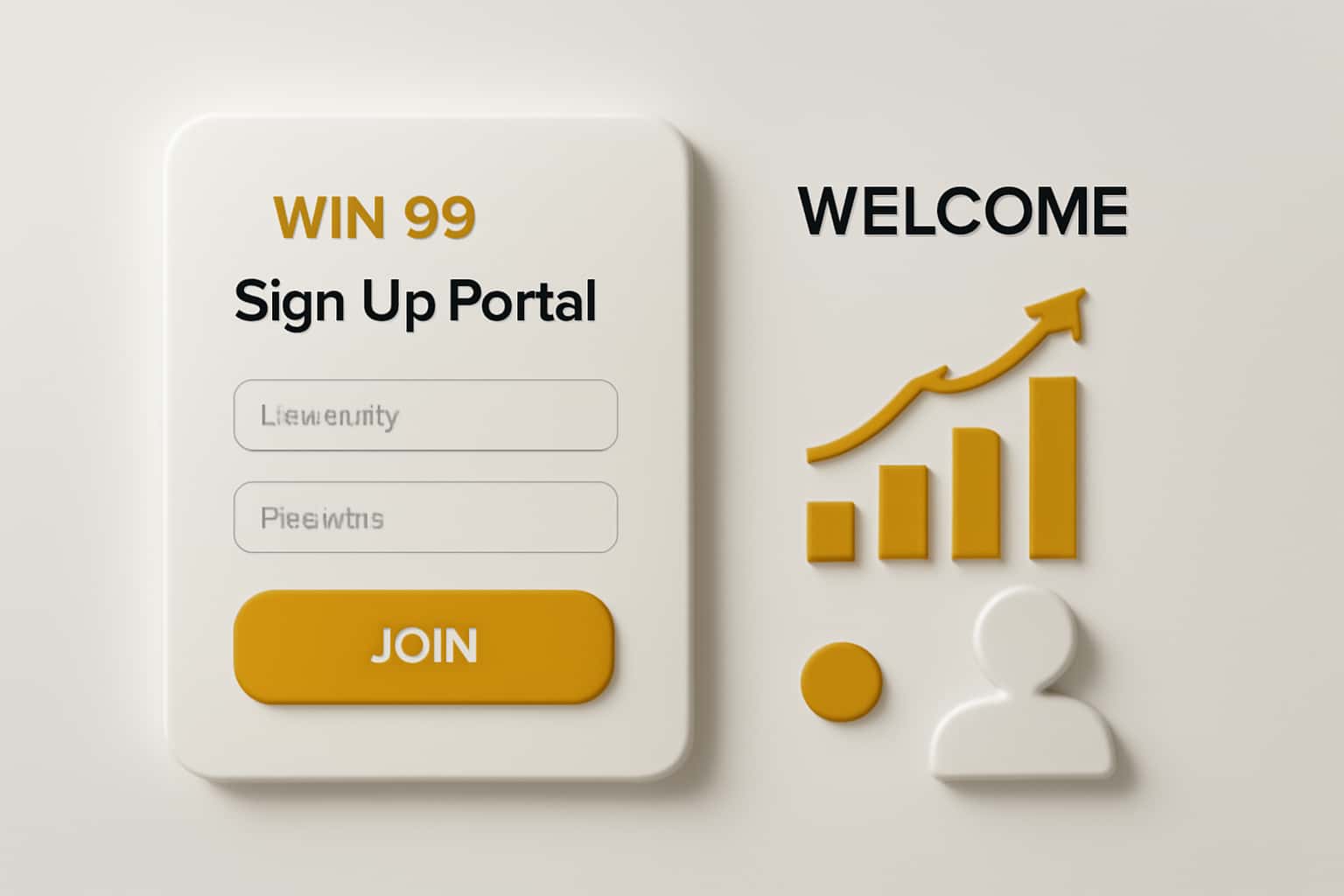 Win 99 Sign Up Portal Interface