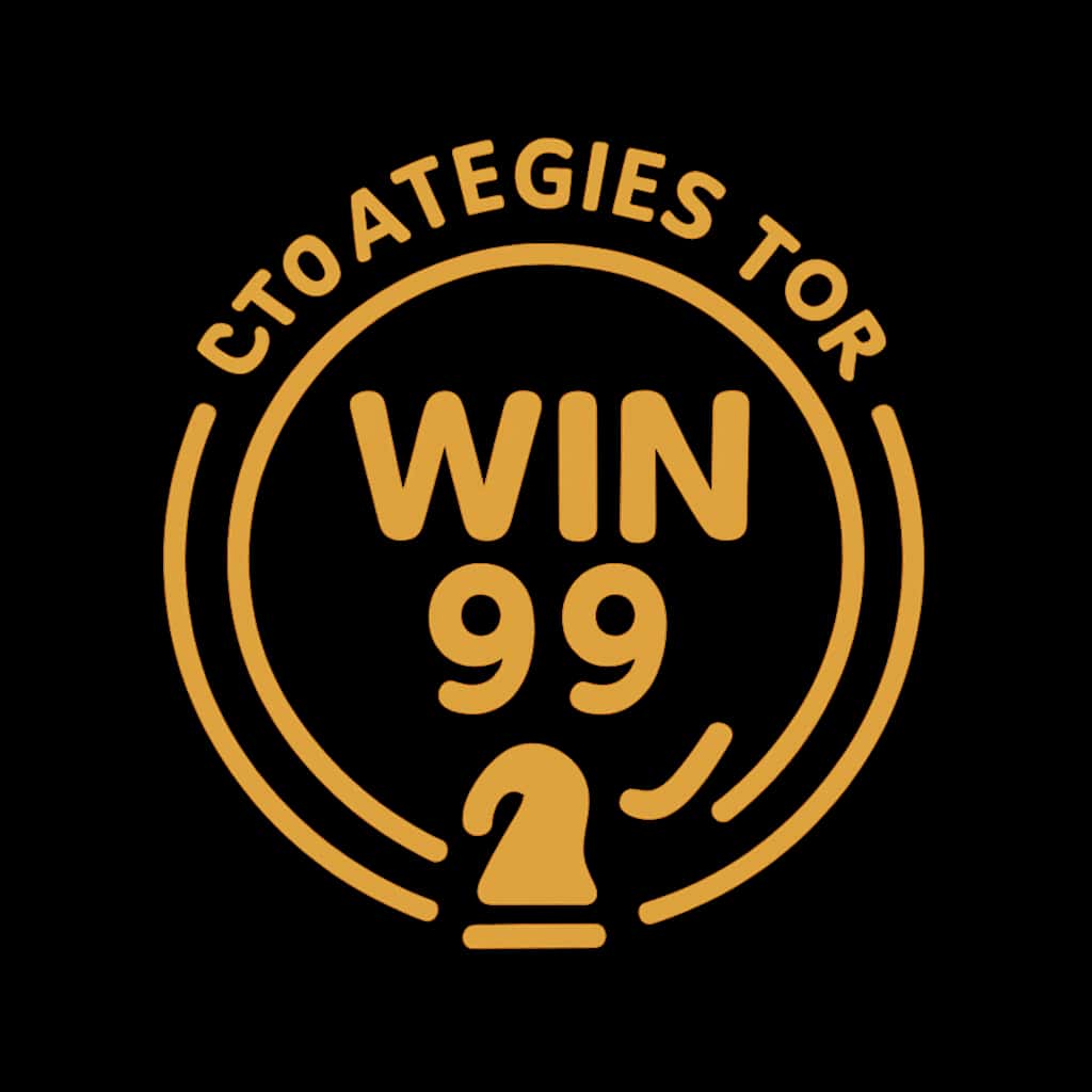A badge symbolizing Strategies for Win 99 Participation.